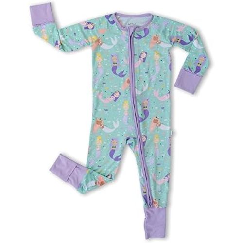 Little Sleepies Zipper Pajamas for Baby Boys & Baby Girls, Toddler Pajamas, Snug Fit, 2-Way Zipper, Viscose from Bamboo
