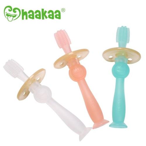 Haakaa 360 Silicone Toothbrush 1 pk – Haakaa USA