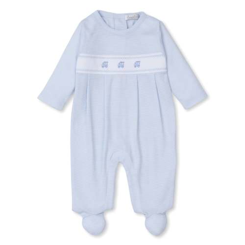 Kissy Kissy Classic Treasures Fall 24 Footie STR Blue KBQ10839N-K480 5