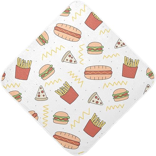 Pizza baby towel