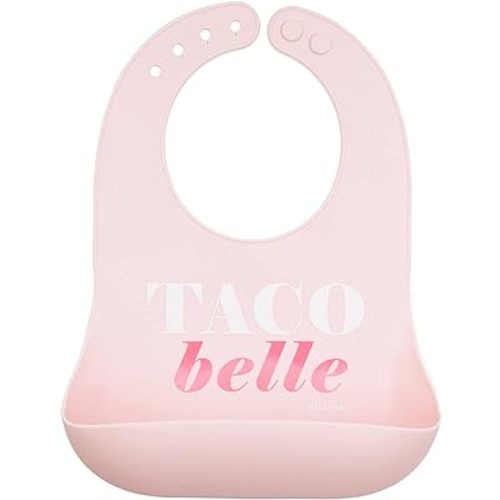 Bella Tunno Wonder Bib – Silicone Baby Bib for Girls & Boys, Adjustable Non-toxic BPA Free Soft Silicone Bib, Easy to Clean