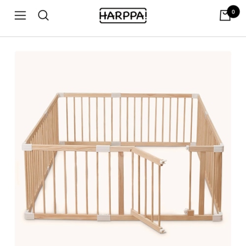 HARPPA Baby Gate Playpen Baby Fence for Babies and Toddlers
