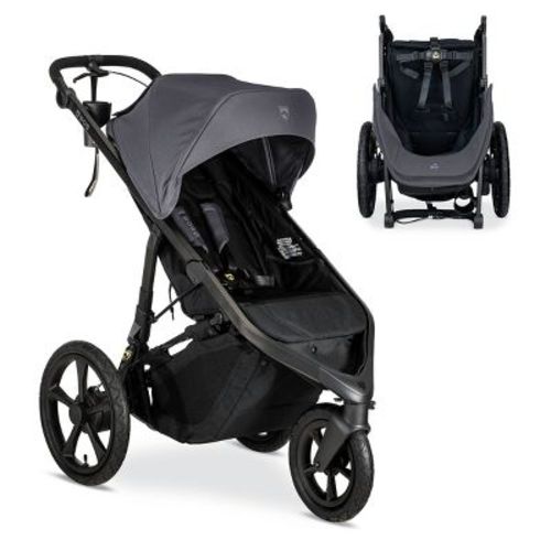 Bob Gear Wayfinder Jogging Stroller With Dual Suspension And Air-filled Tires - Storm
