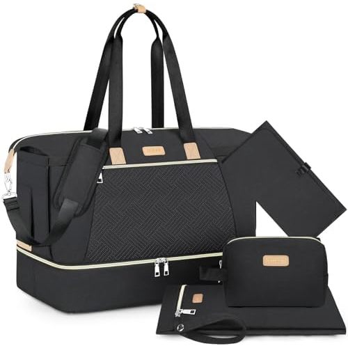 ITIEZY Diaper Bag Tote for Baby - Large Mommy Bag with Portable Changing Pad Pacifier Case, Hospital Bags Travel Baby Bag