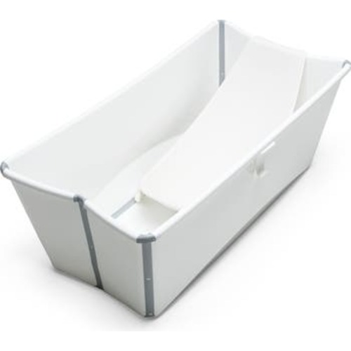 Flexi Bath® Foldable Baby Bath Tub with Temperature Plug & Infant Insert