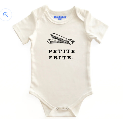 Petite Frite Baby Bodysuit – Chunky Deli
