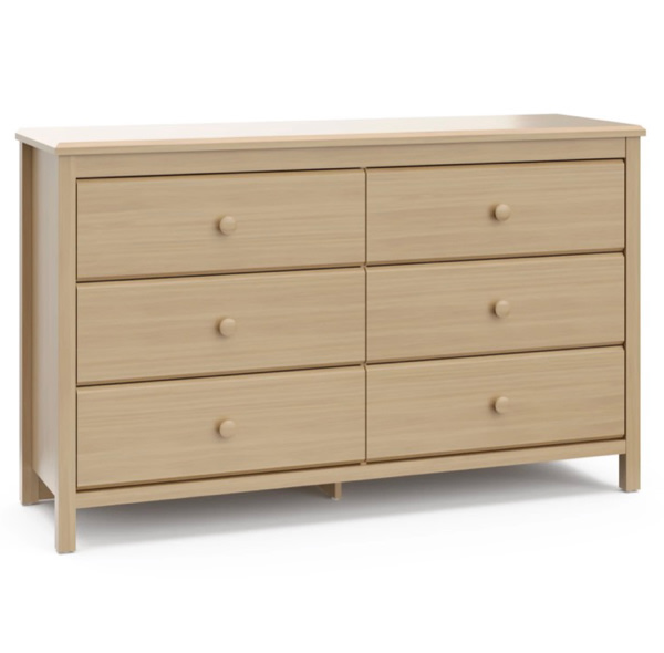 Storkcraft Alpine 6 Drawer Double Dresser