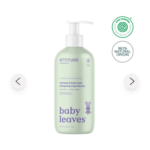Baby Shampoo & Body Wash 2-in-1