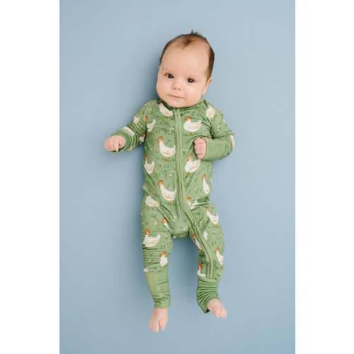 Spring Chicken Bamboo Romper