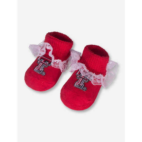 Texas Tech Double T Lace Red INFANT Booties – Red Raider Outfitter