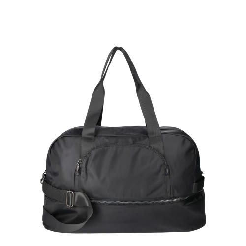 No Boundaries Women's Dome Weekender Duffel Bag, Black