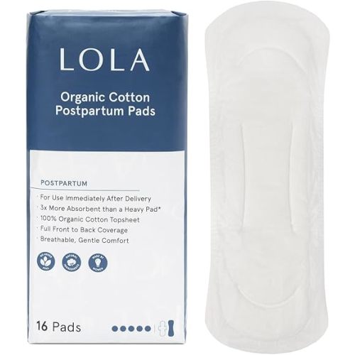 Organic Cotton Postpartum Pads