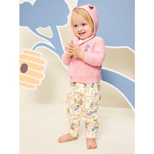 Old Navy x Disney Piglet Hooded Button-Front Sweater for Baby | Old Navy