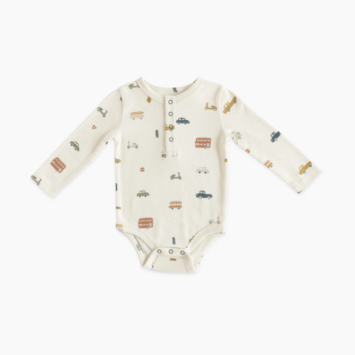 Pehr Henley One-Piece - Rush Hour, 0-3 M