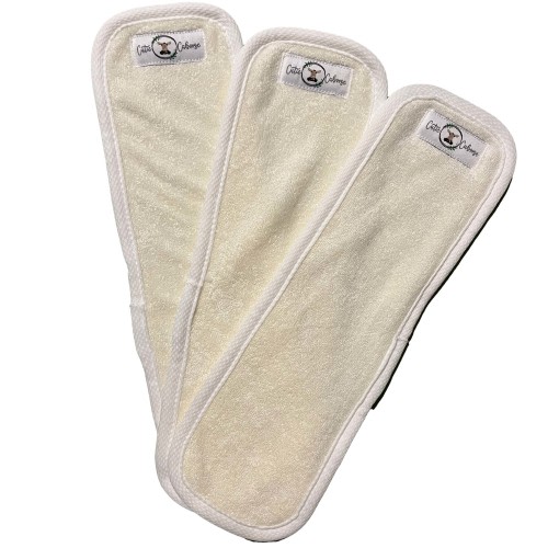 3-Layer Bamboo Newborn Cloth Diaper Insert