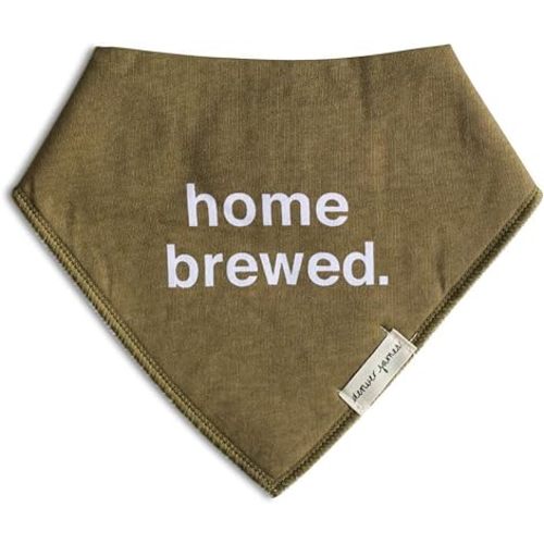 Bandana Feeding Drool Baby Bib I Soft Organic Cotton I Fleece Back