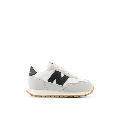 NEW BALANCE BOYS INFANT-TODDLER 237 SNEAKER - WHITE