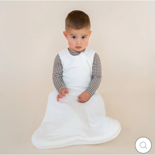 Ribbed Coconut Sleep Sack 1.0 TOG – hucklebaby