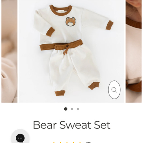 Bear Sweat Set
