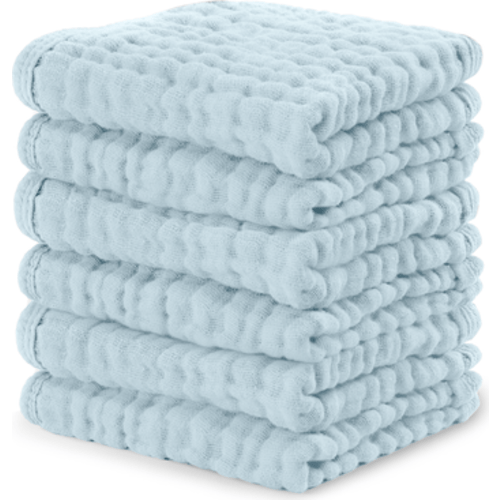 Muslin Washcloths - Pack of 6