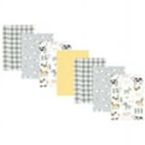 Hudson Baby Cotton Flannel Burp Cloths, Cute Farm 7-Pack, One Size