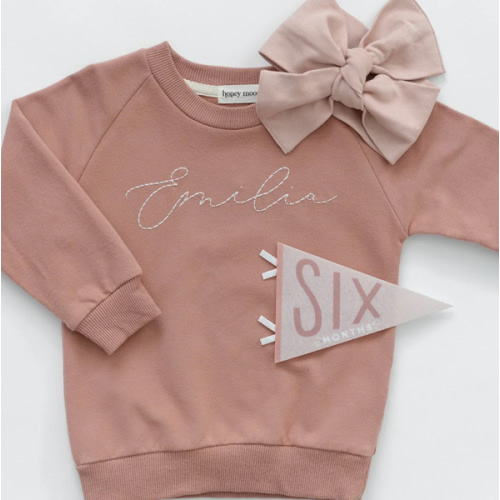 The Embroidered Crewneck