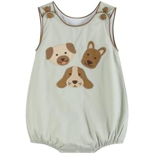 Baby Boys and Toddler Applique Romper