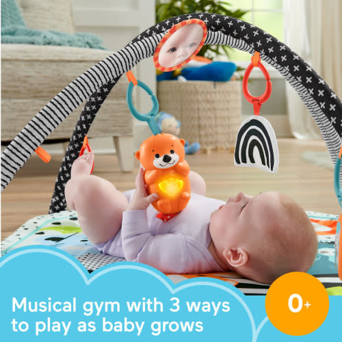 Fisher-Price 3-in-1 Music, Glow and Grow Gym - Multi