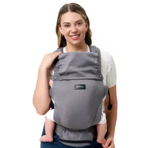Newborn Baby Carrier with Sunshield, 0-6M (7-25 lbs) | Momcozy