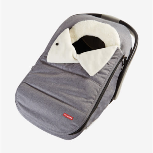Skip Hop Winter Car Seat Cover, Stroll & Go, Heather Grey 16x3x27 Inch (Pack of 1)