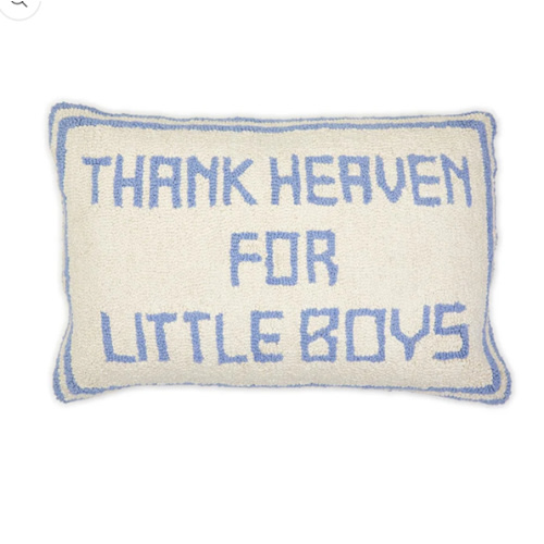 Two's Company Thank Heaven Punch Embroidery Decorative Throw Pillow – Smyth Jewelers