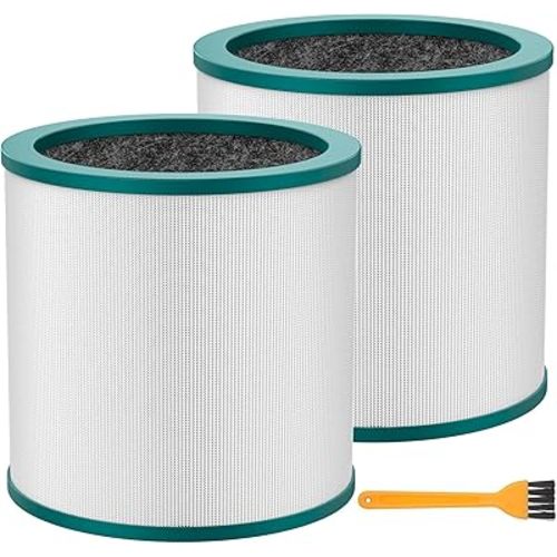 Colorfullife Replacement Air Purifier Filter for Dyson Tower Purifier Pure Cool Link TP01, TP02, TP03, BP01, Compare to Part 968126-03,2 Pack
