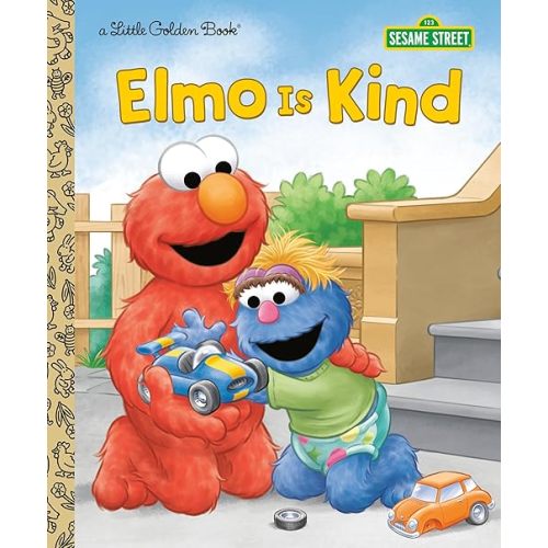 Elmo Is Kind (Sesame Street) (Little Golden Book) Hardcover – Picture Book, June 1, 2021