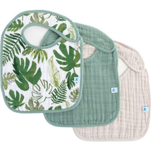 3-Pack Classic Cotton Muslin Bibs