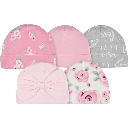 Gerber Baby 5-Pack Caps