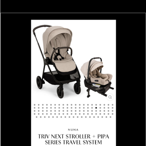 Nuna Triv Next + Nuna Pipa Aire Travel Set