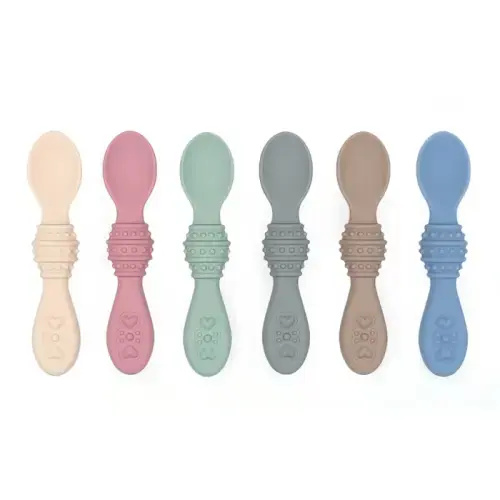 Baby Silicone Spoons | First Stage Infant Spoons