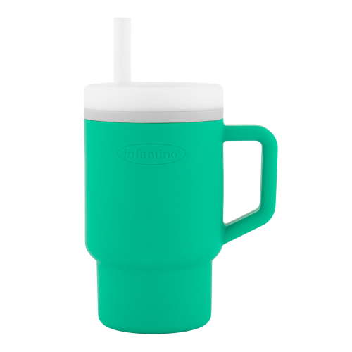 Infantino My 1st Tumbler – Adorable 9 oz. Training Cup with Toddler-Friendly Straw and Handle, Alpine