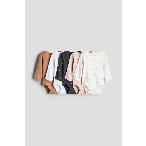 5-PACK LONG-SLEEVED BODYSUITS