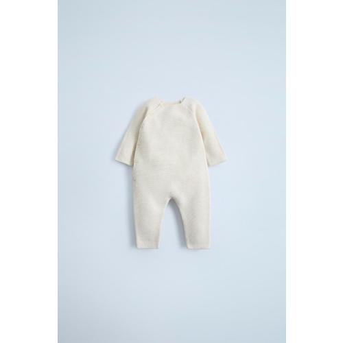 GARTER STITCH JUMPSUIT - Light pink | ZARA United States