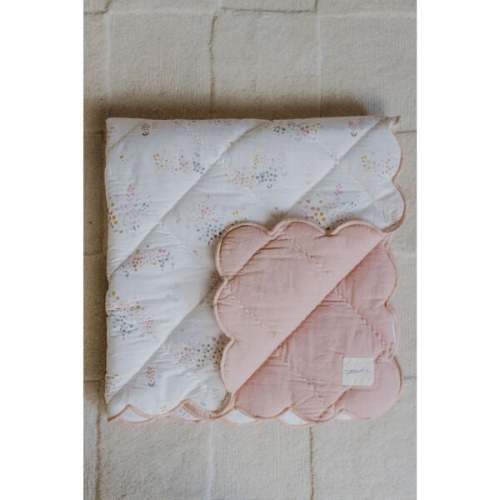 Chambray Blanket, Flower Patch - Pehr | Maisonette