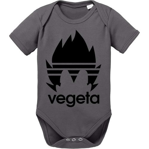 Adi Vegeta Dragon Son Baby Ball Romper Goku Organic Cotton Bodysuit Boys & Girls 0-12 Months - dark grey : Amazon.de: Fashion