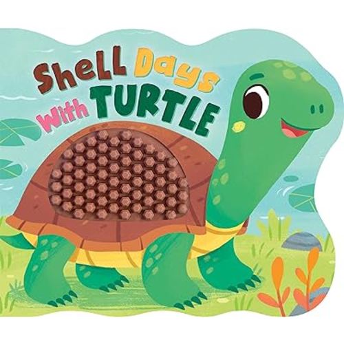 Little Hippo Books Shell Days with Turtle I Children's Books Ages 1-3 | Touch and Feel Books for Toddlers 1-3 & Baby Books | Best Kid's Books and ... Children's Books and Sensory Books