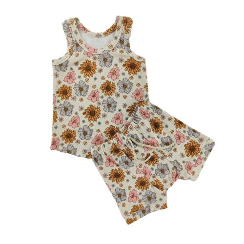 Maybelle Floral Summer Tank Set