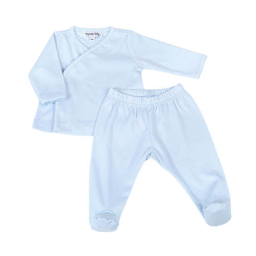 X-TEE FOOTED PANT SET - BLUE