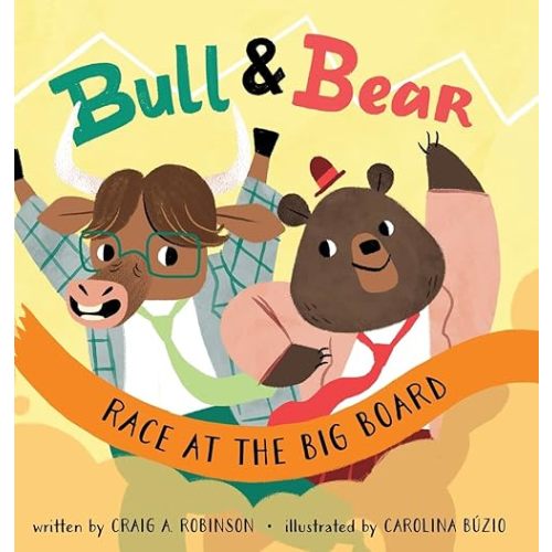 Bull & Bear Race at the Big Board Hardcover – Large Print, April 15, 2022