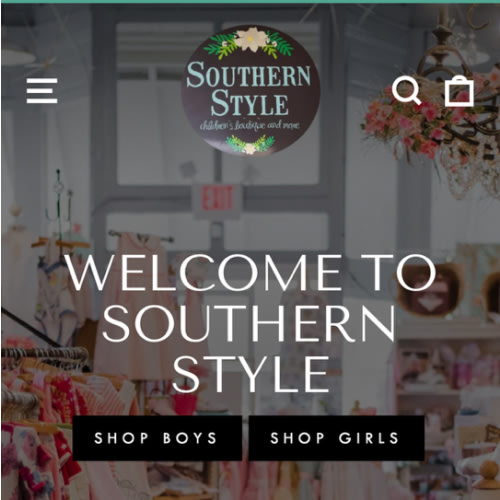 Local Southern Style Kids Boutique Gift Card