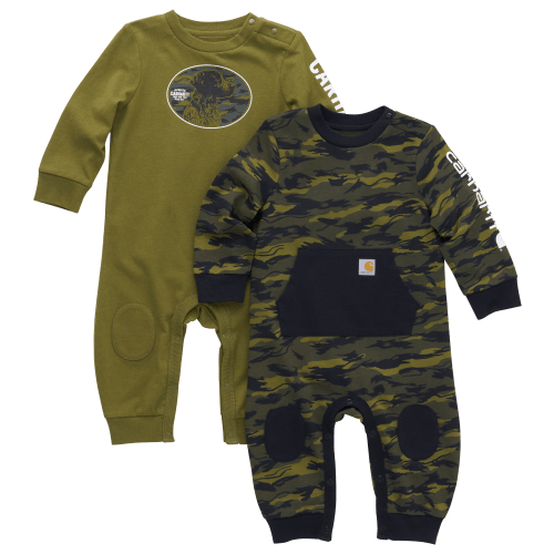 Carhartt Camo Long-Sleeve Coveralls 2-Piece Set for Babies