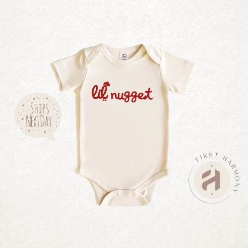 Lil Nugget Onesie®, Cute Kids T-Shirt, Cute Toddler Tee, Pregnancy Announcement Baby Onesie®, Baby Shower Gifts, Baby Announcement T-Shirt