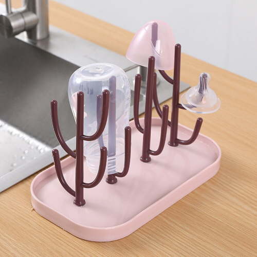 Baby Bottle Drying Rack Portable Bottle Dryer Holder Nipples Cups Pump Parts